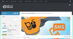 Desktop Screenshot of coderinthebox.com
